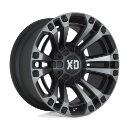 Alloy Wheel, XD Series XD851 MONSTER III, 20x9.0, ET 0, 5x127 / 5x139.7, 78.1, Black - EDK.ro