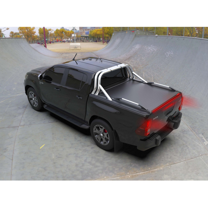 Închidere de Benă Tip Rulou Manual, Tessera 4x4 Roll+, Toyota Hilux Cabină Dublă 2016 - 2026 - EDK.ro