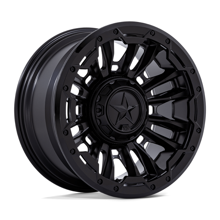Jantă de Aluminiu, XD Series XD870 BOMBER, 20x9.0, ET 1, 5x127 / 5x139.7, 78.1, Negru - EDK.ro