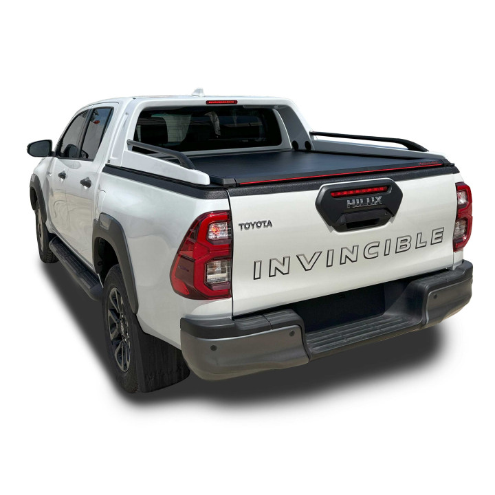 Închidere de Benă Tip Rulou Manual, Tessera 4x4 Roll+, Toyota Hilux Cabină Dublă 2016 - 2026 - EDK.ro