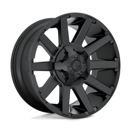 Jantă de Aluminiu, FUEL D437 CONTRA, 20x9.0, ET 1, 5x139.7 / 5x150, 110.1, Negru - EDK.ro