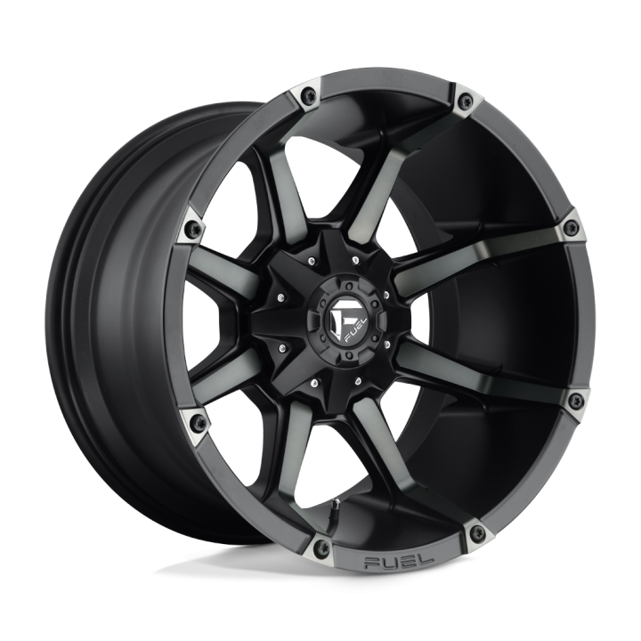 Alloy Wheel, FUEL D556 COUPLER, 20x9.0, ET 20, 5x139.7 / 5x150, 110.1, Black - EDK.ro
