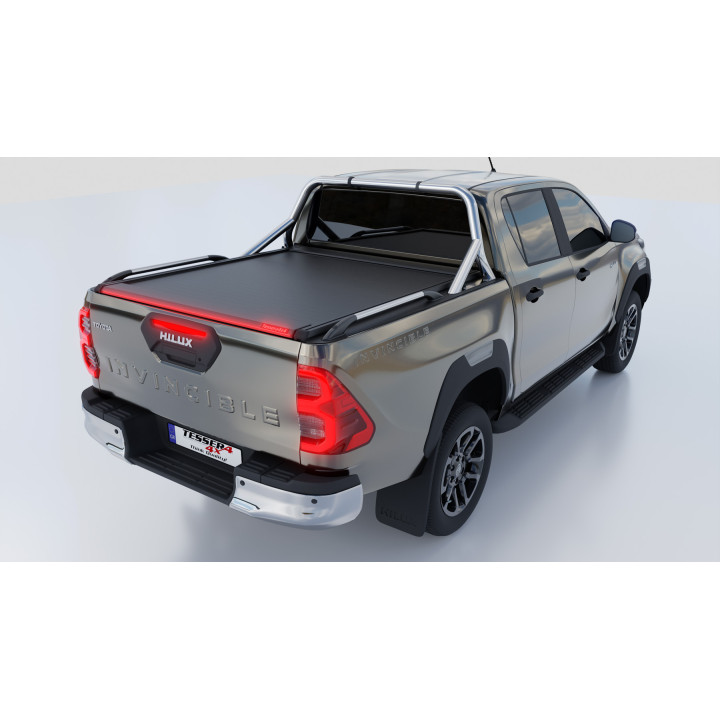 Închidere de Benă Tip Rulou Manual, Tessera 4x4 Roll+, Toyota Hilux Cabină Dublă 2016 - 2026 - EDK.ro