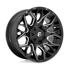 Jantă de Aluminiu, FUEL D769 TWITCH, 20x10.0, ET -18, 5x139.7 / 5x150, 110.1, Negru - EDK.ro