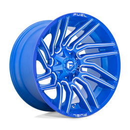 Alloy Wheel, FUEL D774 TYPHOON, 22x12.0, ET -44, 5x139.7 / 5x150, 110.1, Blue - EDK.ro