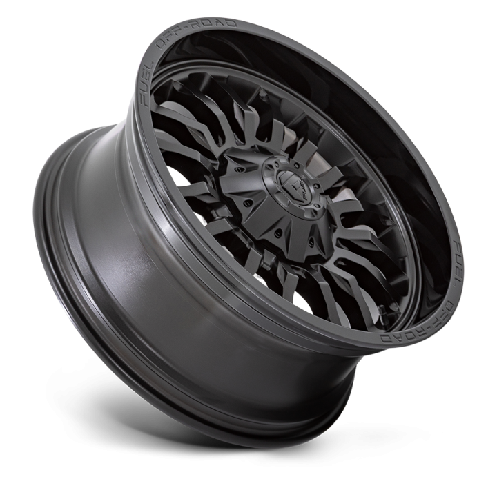 Alloy Wheel, FUEL D796 ARC, 20x9.0, ET 1, 5x139.7 / 5x150, 110.1, Black - EDK.ro