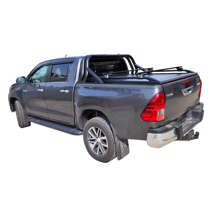 Închidere de Benă Tip Rulou Manual, Tessera 4x4 Roll+, Toyota Hilux Cabină Dublă 2016 - 2026 - EDK.ro