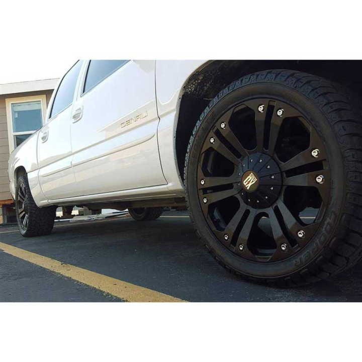Alloy Wheel, XD Series XD778 MONSTER, 20x9.0, ET 35, 5x139.7 / 5x150, 110.5, Black - EDK.ro