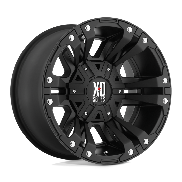 Jantă de Aluminiu, XD Series XD822 MONSTER II, 20x9.0, ET 18, 5x139.7 / 5x150, 110.1, Negru - EDK.ro