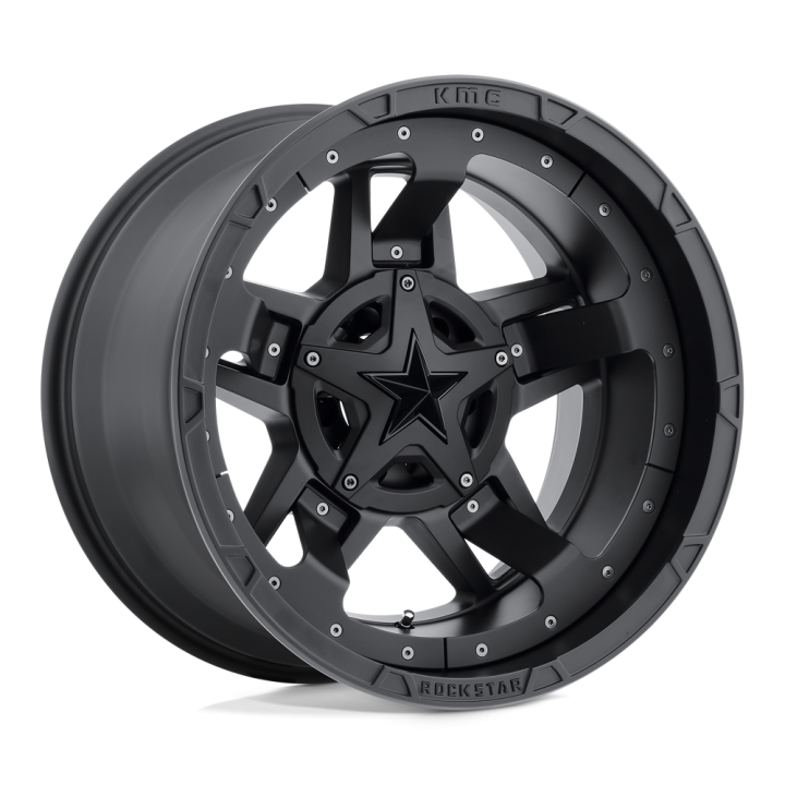 Alloy Wheel, XD Series XD827 ROCKSTAR III, 17x8.0, ET 20, 5x139.7 / 5x150, 110.1, Black - EDK.ro