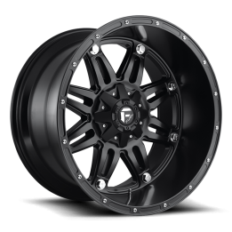Jantă de Aluminiu, FUEL D531 HOSTAGE, 17x8.5, ET 14, 6x114.3 / 6x139.7, 78.1, Negru - EDK.ro