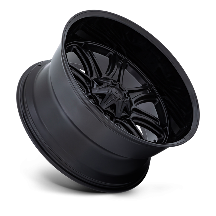 Alloy Wheel, FUEL DARKSTAR, 20x9.0, ET 1, 6x114.3 / 6x139.7, 78.1, Black - EDK.ro