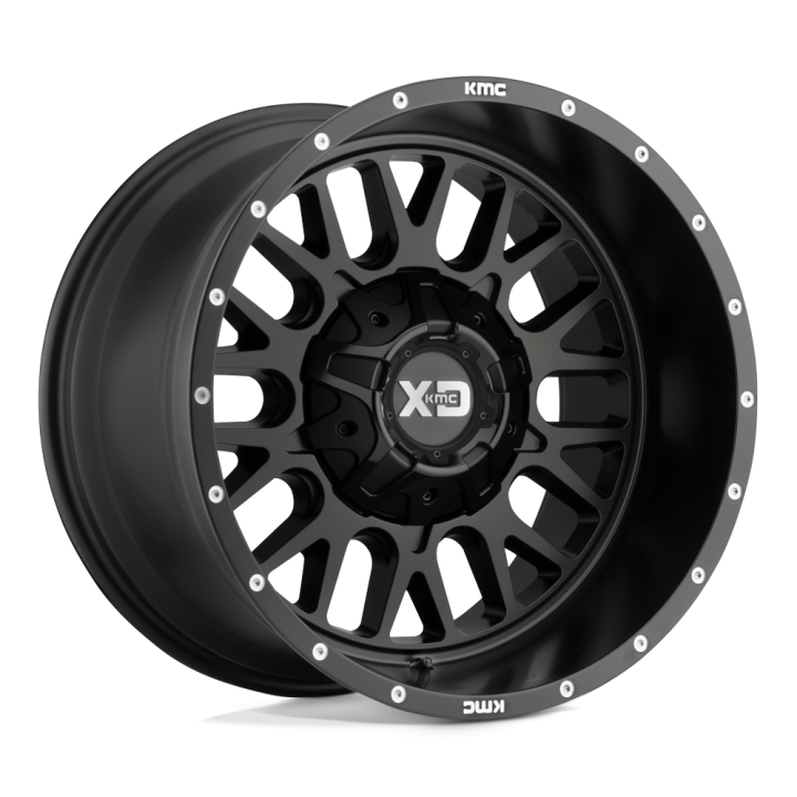 Jantă de Aluminiu, XD Series XD842 SNARE, 20x9.0, ET 18, 6x114.3 / 6x139.7, 78.1, Negru - EDK.ro