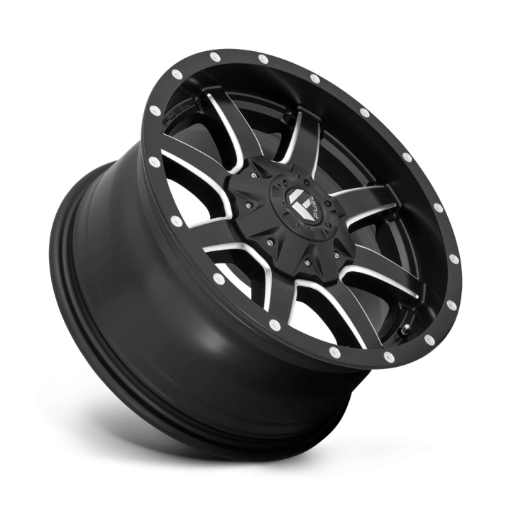 Alloy Wheel, FUEL D538 MAVERICK, 17x8.5, ET 25, 6x114.3 / 6x120, 72.56, Black - EDK.ro