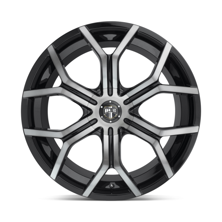 Jantă de Aluminiu, DUB S209 ROYALTY, 22x9.5, ET 30, 6x120 / 6x132, 74.5, Gri - EDK.ro