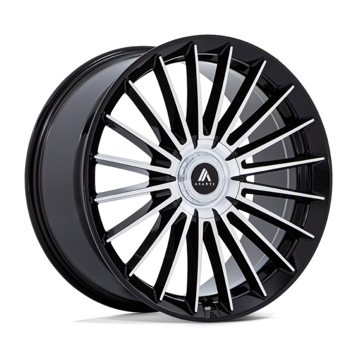 Jantă de Aluminiu, Asanti AB048 VICEROY, 24x10.0, ET 30, 6x135 / 6x139.7, 100.3, Negru - EDK.ro