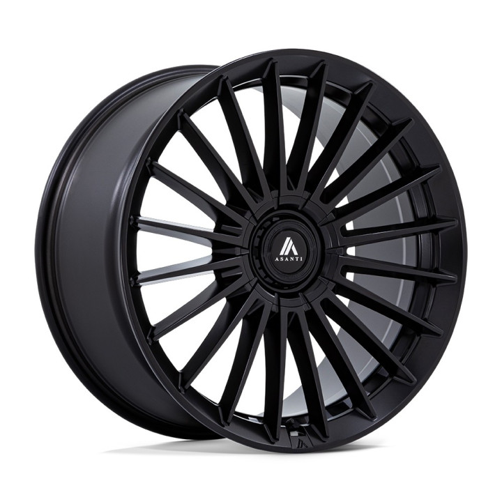 Alloy Wheel, Asanti AB048 VICEROY, 24x10.0, ET 30, 6x135 / 6x139.7, 100.3, Black - EDK.ro