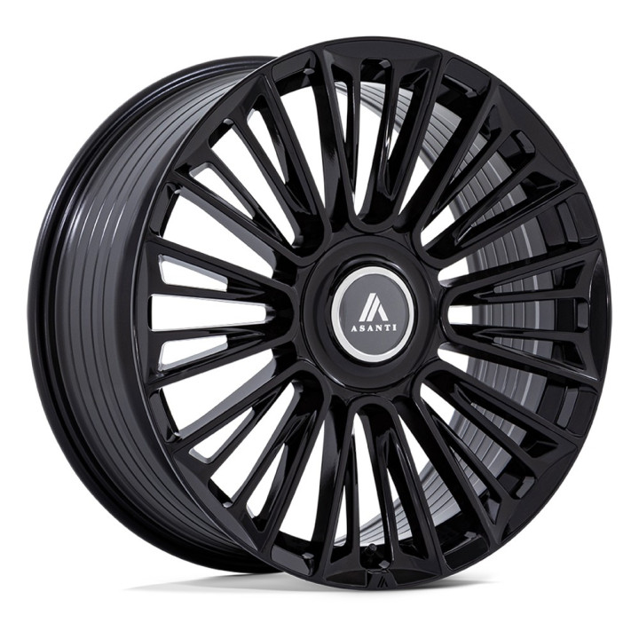 Alloy Wheel, Asanti AB049 PREMIER, 24x10.0, ET 30, 6x135 / 6x139.7, 100.3, Black - EDK.ro