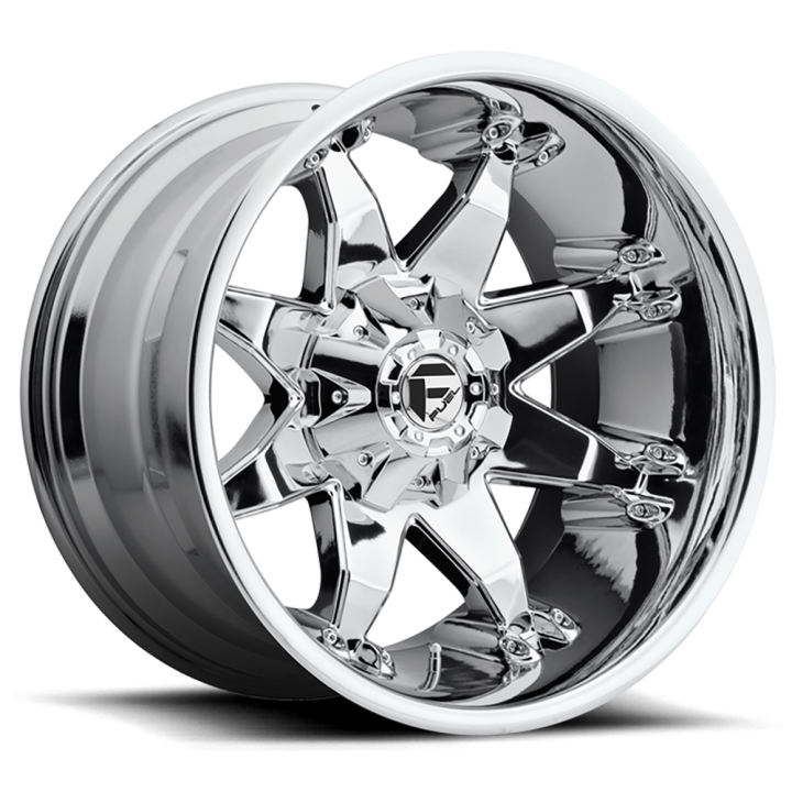 Alloy Wheel, FUEL D508 OCTANE, 20x9.0, ET -12, 6x135 / 6x139.7, 106.1, Chrome - EDK.ro
