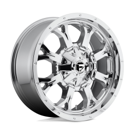 Alloy Wheel, FUEL D516 KRANK, 20x9.0, ET 1, 6x135 / 6x139.7, 106.1, Chrome - EDK.ro