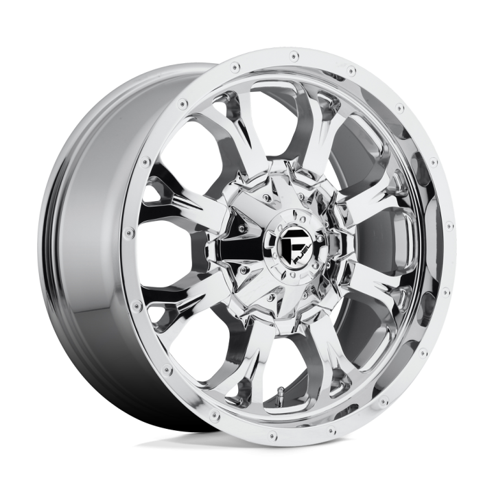 Alloy Wheel, FUEL D516 KRANK, 20x9.0, ET 1, 6x135 / 6x139.7, 106.1, Chrome - EDK.ro
