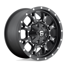 Jantă de Aluminiu, FUEL D517 KRANK, 17x9.0, ET 20, 6x135 / 6x139.7, 106.1, Negru - EDK.ro