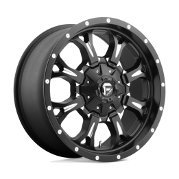Alloy Wheel, FUEL D517 KRANK, 20x9.0, ET 20, 6x135 / 6x139.7, 106.1, Black - EDK.ro