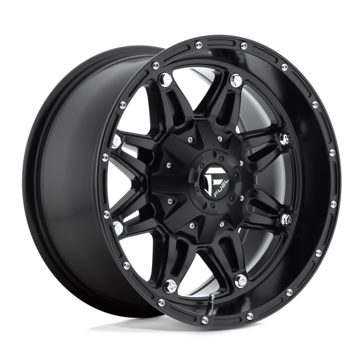 Alloy Wheel, FUEL D531 HOSTAGE, 17x9.0, ET -12, 6x135 / 6x139.7, 106.1, Black - EDK.ro