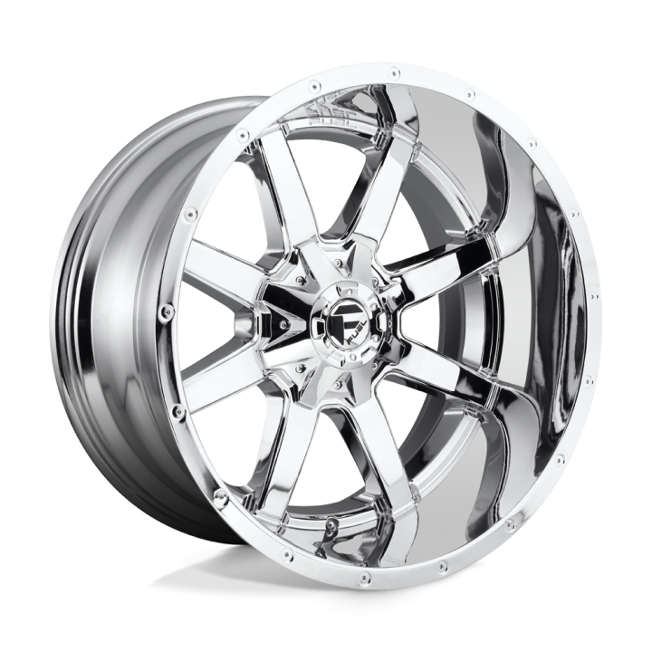 Alloy Wheel, FUEL D536 MAVERICK, 18x9.0, ET 13, 6x135 / 6x139.7, 106.1, Chrome - EDK.ro