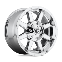 Jantă de Aluminiu, FUEL D536 MAVERICK, 18x9.0, ET 20, 6x135 / 6x139.7, 106.1, Crom - EDK.ro