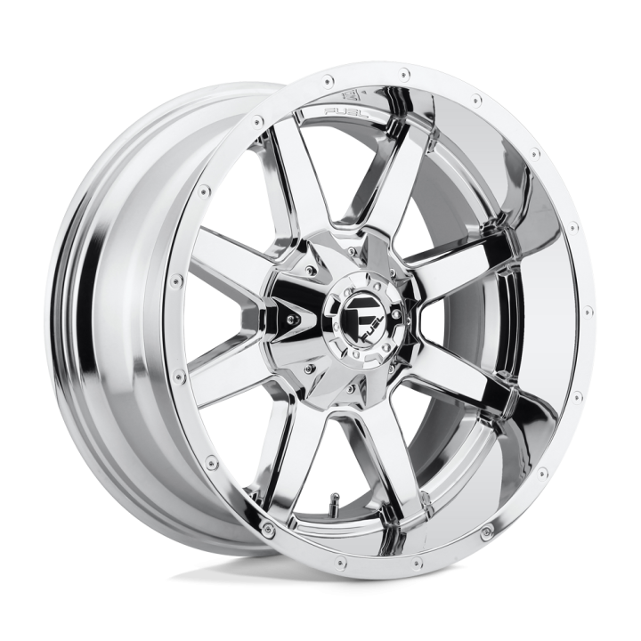Alloy Wheel, FUEL D536 MAVERICK, 20x10.0, ET -18, 6x135 / 6x139.7, 106.1, Chrome - EDK.ro