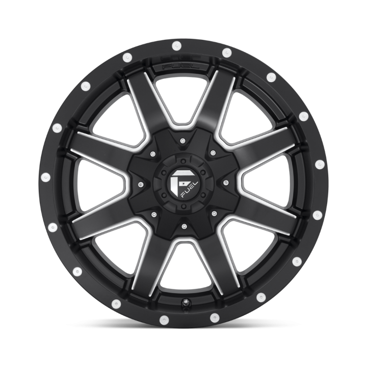 Jantă de Aluminiu, FUEL D538 MAVERICK, 20x9.0, ET 20, 6x135 / 6x139.7, 106.1, Negru - EDK.ro