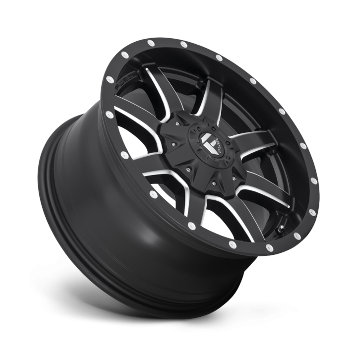Alloy Wheel, FUEL D538 MAVERICK, 20x9.0, ET 20, 6x135 / 6x139.7, 106.1, Black - EDK.ro
