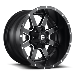 Alloy Wheel, FUEL D538 MAVERICK, 20x12.0, ET -44, 6x135 / 6x139.7, 106.1, Black - EDK.ro