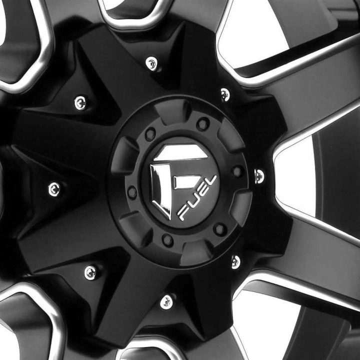 Jantă de Aluminiu, FUEL D538 MAVERICK, 22x10.0, ET -24, 6x135 / 6x139.7, 106.1, Negru - EDK.ro