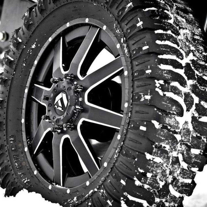 Jantă de Aluminiu, FUEL D538 MAVERICK, 22x10.0, ET -24, 6x135 / 6x139.7, 106.1, Negru - EDK.ro