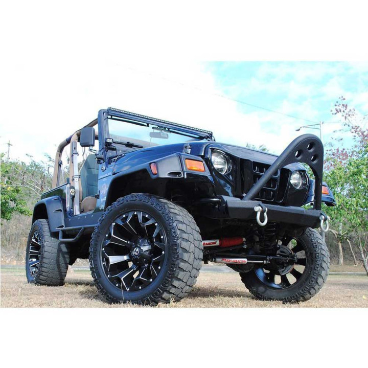 Jantă de Aluminiu, FUEL D546 ASSAULT, 17x9.0, ET 2, 6x135 / 6x139.7, 106.1, Negru - EDK.ro