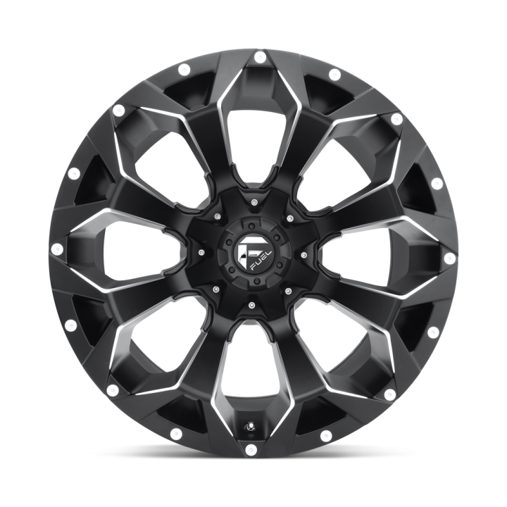 Jantă de Aluminiu, FUEL D546 ASSAULT, 17x8.5, ET 14, 6x135 / 6x139.7, 106.1, Negru - EDK.ro