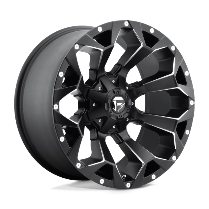 Alloy Wheel, FUEL D546 ASSAULT, 18x9.0, ET 19, 6x135 / 6x139.7, 106.1, Black - EDK.ro