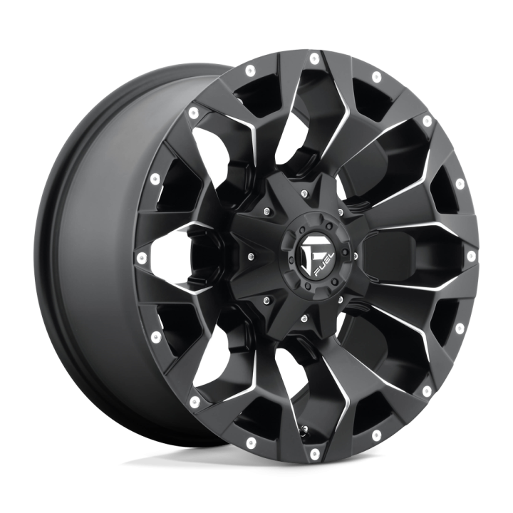 Jantă de Aluminiu, FUEL D546 ASSAULT, 18x9.0, ET -13, 6x135 / 6x139.7, 106.1, Negru - EDK.ro