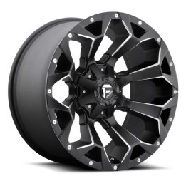 Alloy Wheel, FUEL D546 ASSAULT, 20x9.0, ET 1, 6x135 / 6x139.7, 106.1, Black - EDK.ro