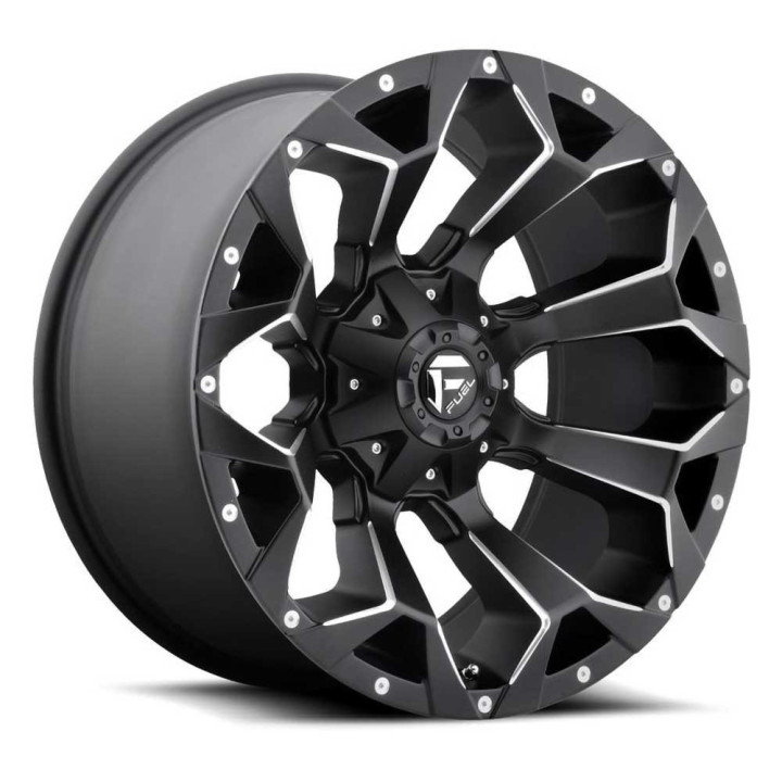 Jantă de Aluminiu, FUEL D546 ASSAULT, 20x9.0, ET 1, 6x135 / 6x139.7, 106.1, Negru - EDK.ro