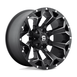 Alloy Wheel, FUEL D546 ASSAULT, 20x9.0, ET 19, 6x135 / 6x139.7, 106.1, Black - EDK.ro