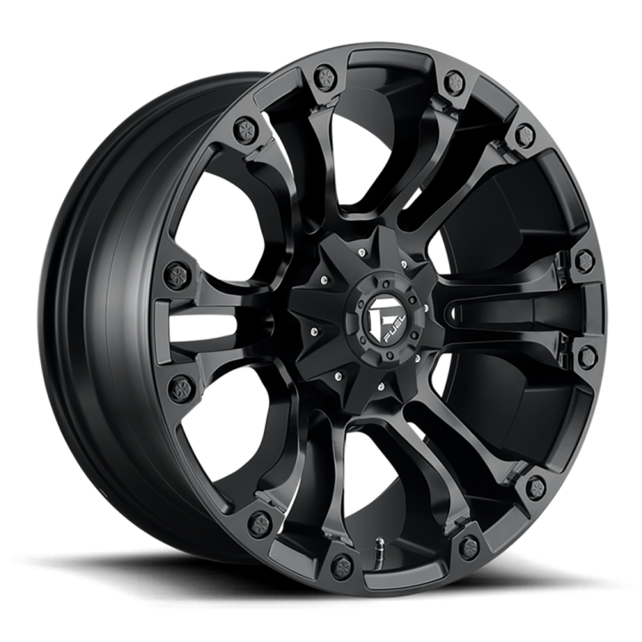 Alloy Wheel, FUEL D560 VAPOR, 17x9.0, ET -12, 6x135 / 6x139.7, 106.1, Black - EDK.ro
