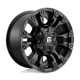 Jantă de Aluminiu, FUEL D560 VAPOR, 17x10.0, ET -18, 6x135 / 6x139.7, 106.1, Negru - EDK.ro