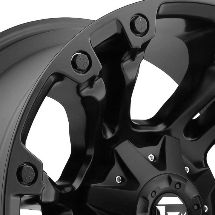 Alloy Wheel, FUEL D560 VAPOR, 20x9.0, ET 19, 6x135 / 6x139.7, 106.1, Black - EDK.ro