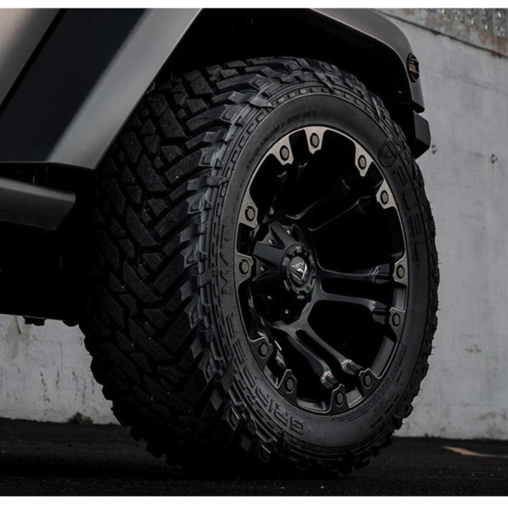 Jantă de Aluminiu, FUEL D560 VAPOR, 20x9.0, ET 19, 6x135 / 6x139.7, 106.1, Negru - EDK.ro
