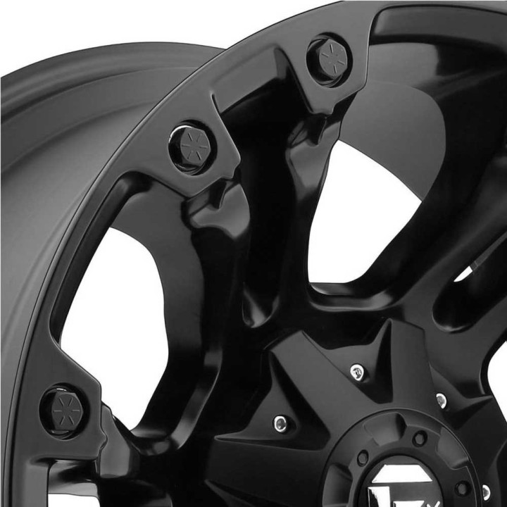Jantă de Aluminiu, FUEL D560 VAPOR, 20x9.0, ET 1, 6x135 / 6x139.7, 106.1, Negru - EDK.ro