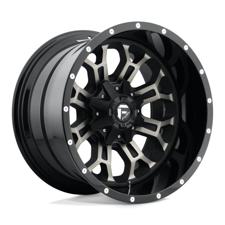 Alloy Wheel, FUEL D561 CRUSH, 18x9.0, ET 19, 6x135 / 6x139.7, 106.1, Gray - EDK.ro