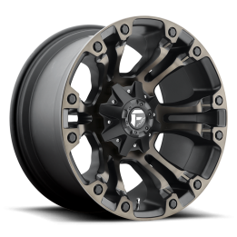 Jantă de Aluminiu, FUEL D569 VAPOR, 18x9.0, ET -13, 6x135 / 6x139.7, 106.1, Negru - EDK.ro